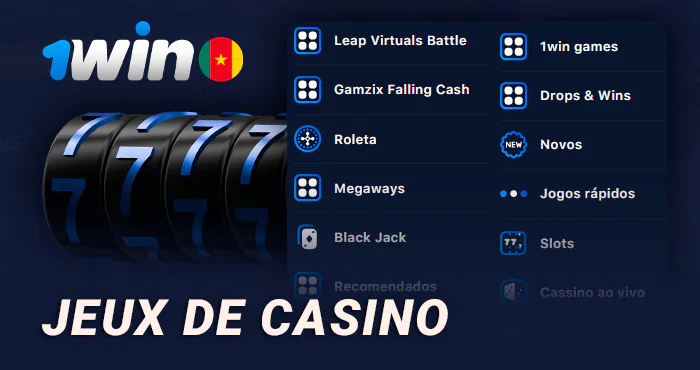 A propos du casino en ligne 1Win - types de jeux
