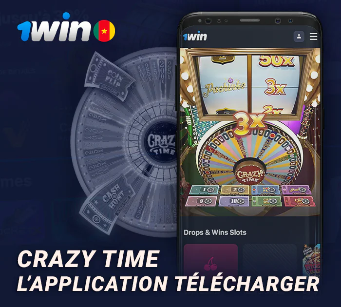Télécharger l'application 1Win pour jouer à Crazy Time