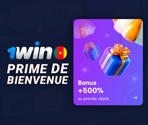 Recevez un bonus de bienvenue de 1Win - jusqu'à 500%.