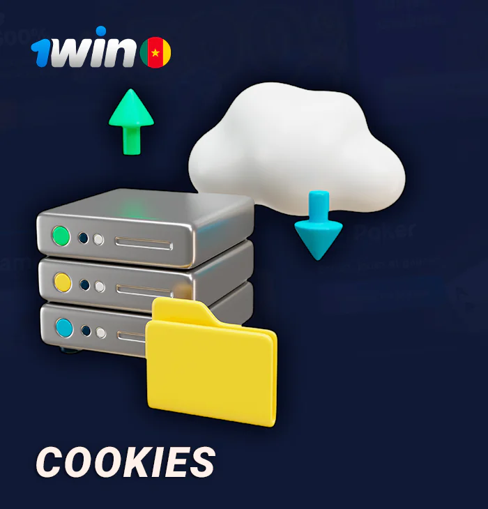 Cookies collectés sur le site de 1Win