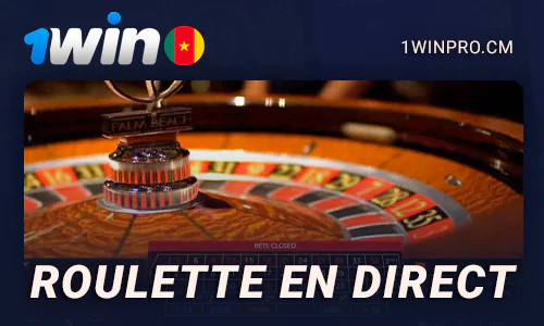 Jeux de roulette au casino en direct 1Win