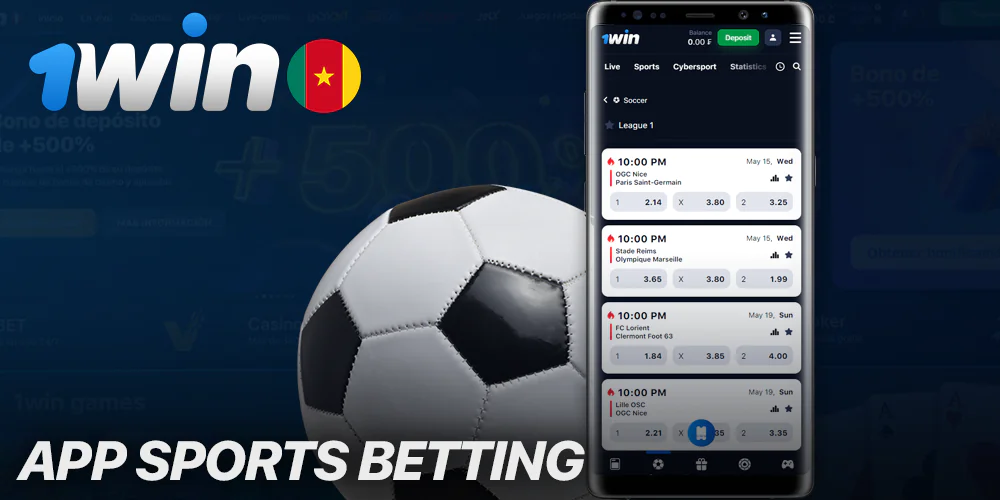 Betting on sports on the 1Win app