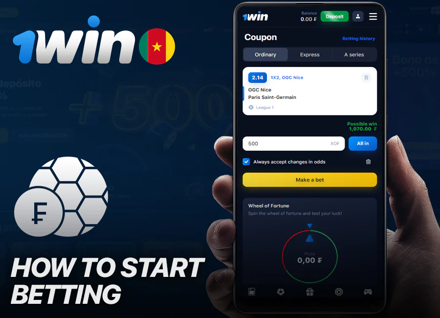 Betting on sports on the 1Win app