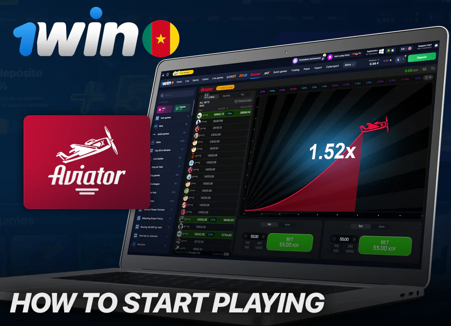 Start playing Aviator at 1Win online casino