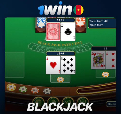 Play Blackjack at 1Win