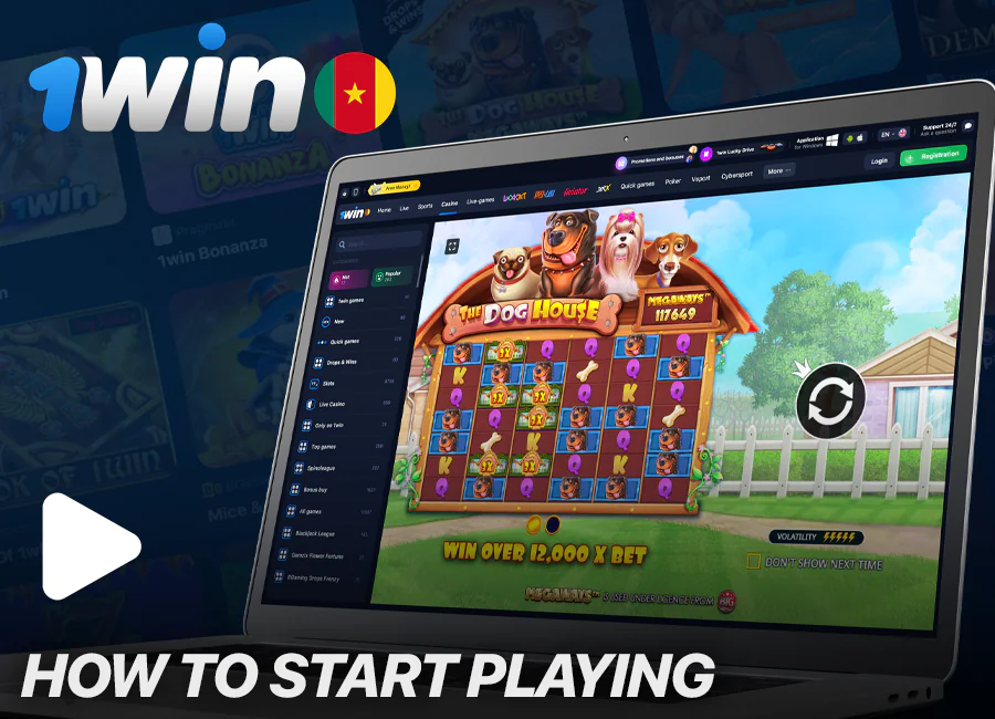 How to start playing at 1Win online casino