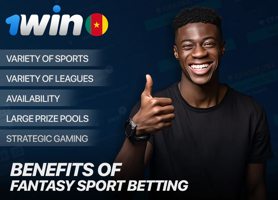 Fantasy betting advantages for 1Win players