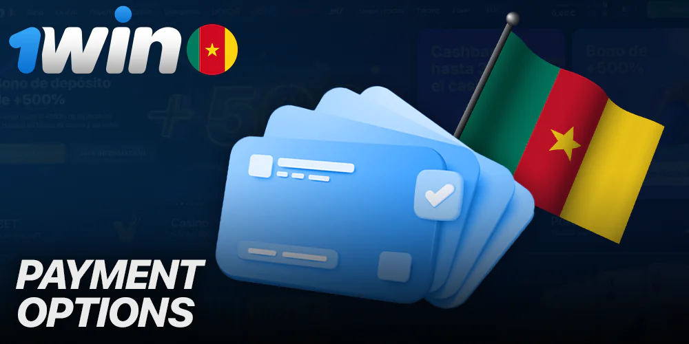 Payment options on the 1Win website in Cameroon