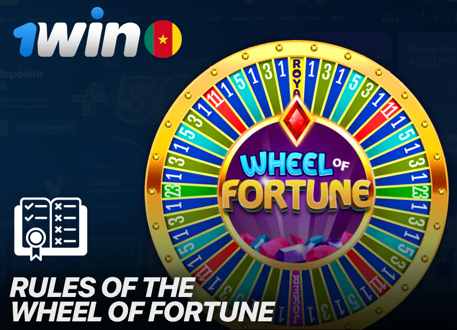 About the rules of the game Wheel of Fortune 1Win