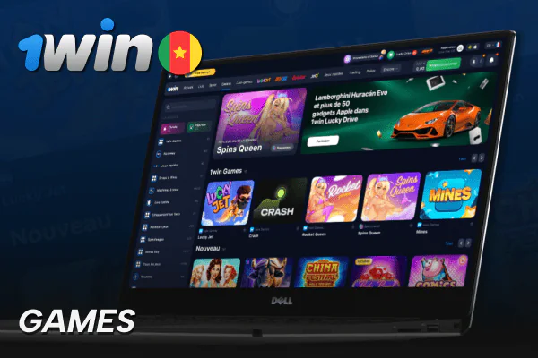 Available games at 1win casino