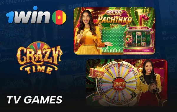 Television games on the 1win website in Cameroon