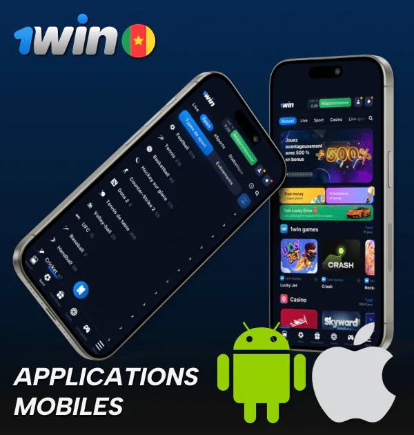 Application mobile 1win pour les joueurs camerounais