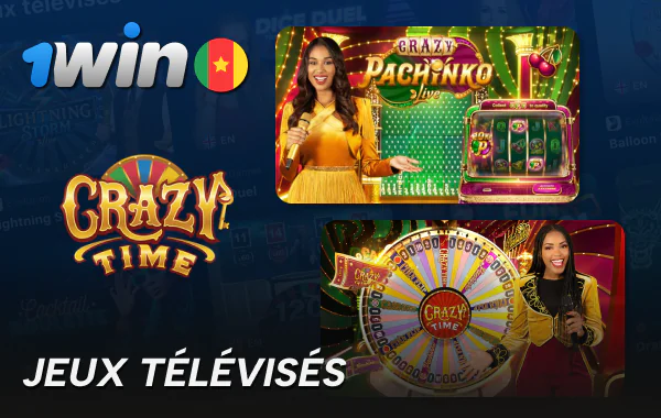 Jeux de télévision sur le site 1win au Cameroun